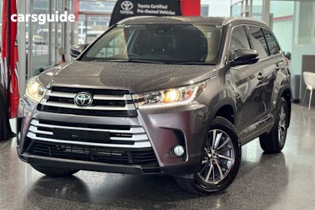 Grey 2019 Toyota Kluger SUV GXL F