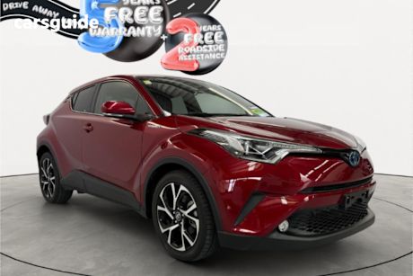 Red 2017 Toyota C-HR SUV