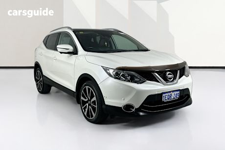 White 2014 Nissan Qashqai Wagon Ti (4X2)