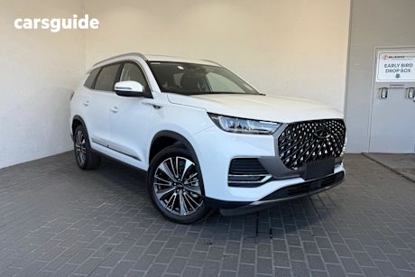 White 2025 Chery Tiggo 8 PRO MAX SUV ULTIMATE AWD 4X4