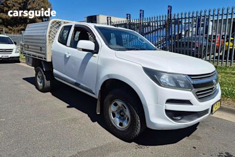 White 2018 Holden Colorado Space Cab Chassis Ls (4X4)