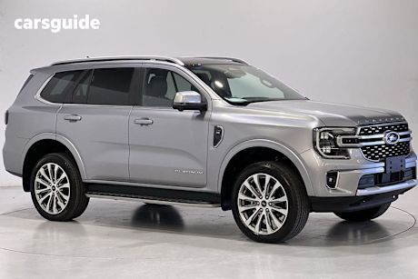 Silver 2024 Ford Everest SUV PLATINUM 4X4