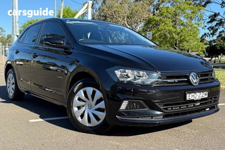 Black 2021 Volkswagen Polo Hatch 70TSI TRENDLINE F