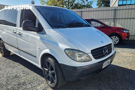 White 2004 Mercedes-Benz Vito Van 109Cdi Compact