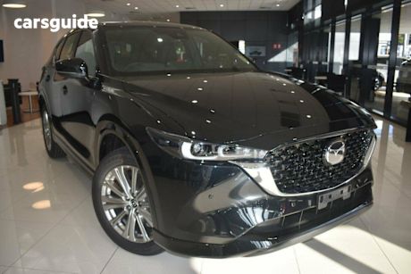 Black 2025 Mazda CX-5 SUV G25 AKERA 4X4
