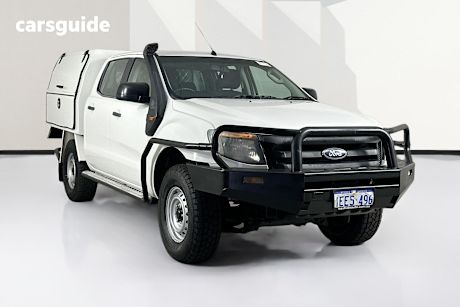 White 2013 Ford Ranger Cab Chassis Xl 3.2 (4X4)