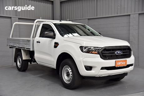 White 2021 Ford Ranger Ute Tray XL 4X4