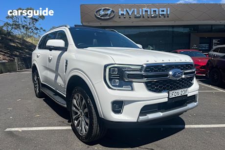 White 2025 Ford Everest Wagon Platinum (4Wd)