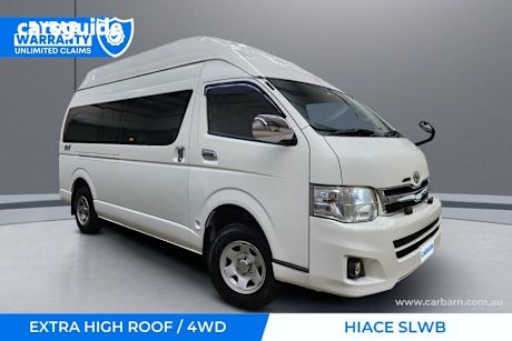 White 2013 Toyota HiAce Commercial DX