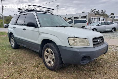 White 2003 Subaru Forester Wagon X
