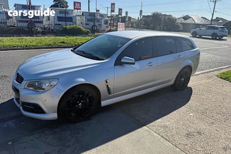 Silver 2014 Holden Commodore SUV SV6 R