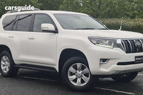White 2023 Toyota Landcruiser Prado SUV GXL 4X4