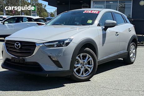 Grey 2024 Mazda CX-3 SUV G20 PURE F