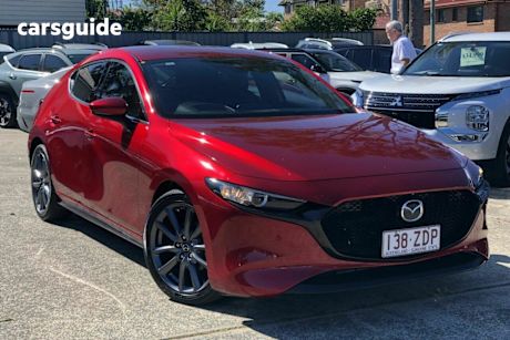Red 2019 Mazda 3 Hatchback G20 Touring