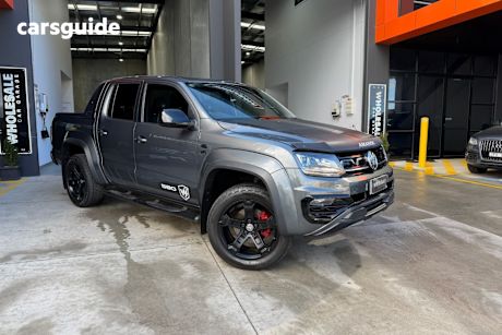 Grey 2021 Volkswagen Amarok Dual Cab Utility Tdi580 W580S 4Motion