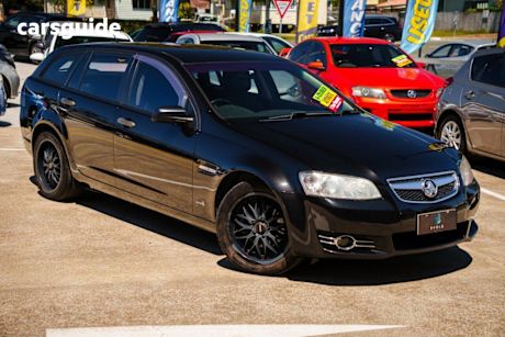 Black 2011 Holden Commodore Sportswagon Equipe