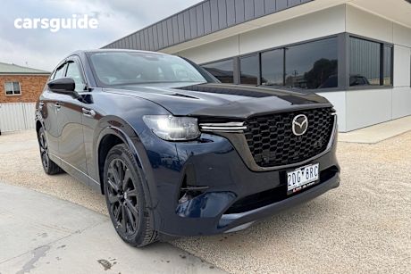Blue 2024 Mazda CX-60 SUV G40E GT 4X4
