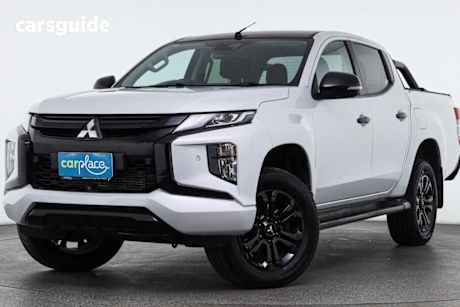 White 2020 Mitsubishi Triton Double Cab Pick Up Gsr (4X4)