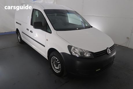 White 2011 Volkswagen Caddy Commercial TDI250 F