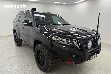Black 2018 Toyota Landcruiser Prado SUV GXL 4X4