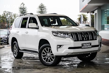 White 2019 Toyota Landcruiser Prado Wagon Vx (4X4)