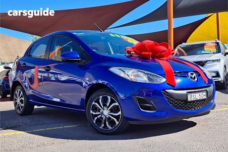 Blue 2010 Mazda Mazda2 Hatch NEO F