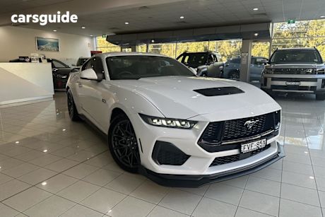 White 2023 Ford Mustang Fastback Gt 5.0 V8
