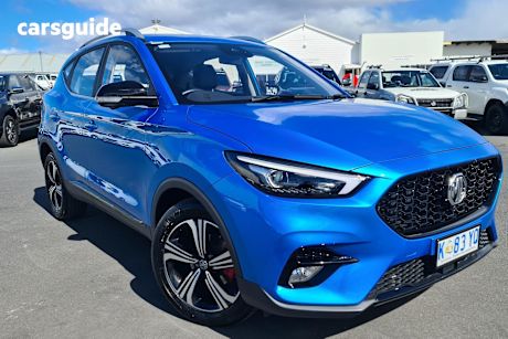 Blue 2022 MG ZST SUV EXCITE F