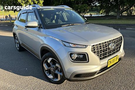 Grey 2021 Hyundai Venue Wagon Active