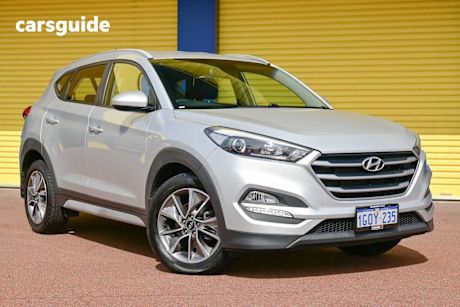 Silver 2018 Hyundai Tucson Wagon Active X Safety (Fwd)