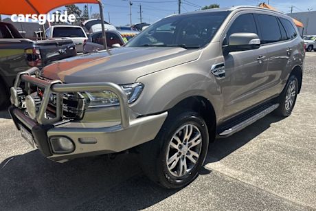 Gold 2017 Ford Everest Wagon Trend