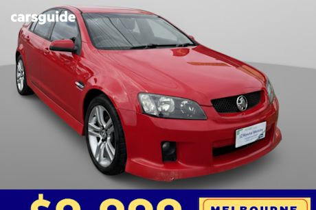 Red 2006 Holden Commodore Sedan Sv6
