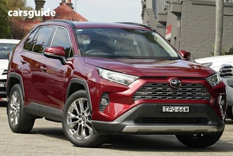 Red 2021 Toyota RAV4 Wagon Cruiser (2Wd)