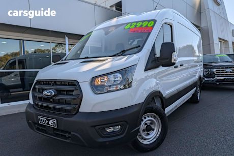 White 2024 Ford Transit Commercial 350L R