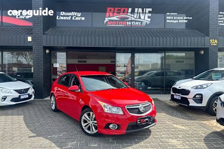 Red 2014 Holden Cruze Hatch SRI-V F