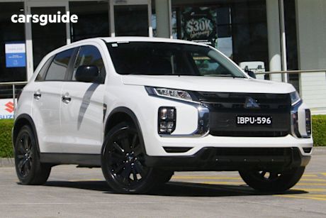 White 2021 Mitsubishi ASX SUV MR F