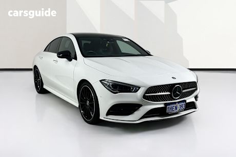 White 2020 Mercedes-Benz CLA200 Coupe