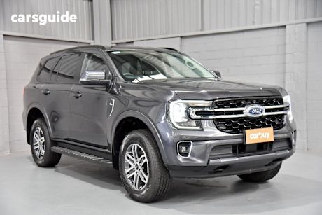 Grey 2022 Ford Everest SUV TREND R