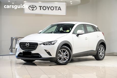 White 2024 Mazda CX-3 SUV G20 SPORT F
