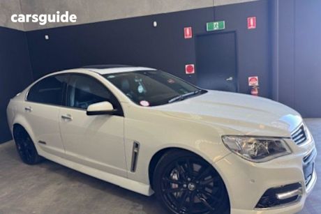 White 2014 Holden Commodore Sedan Ss-V Redline