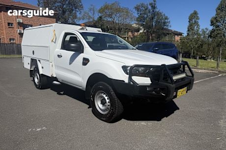 White 2018 Ford Ranger Cab Chassis Xl 3.2 (4X4)