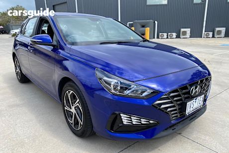 Blue 2022 Hyundai I30 Hatch F