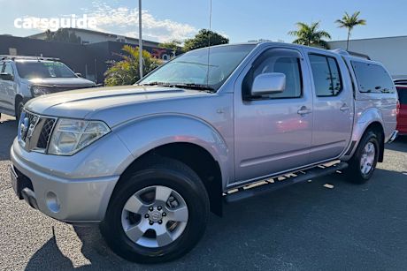 Silver 2011 Nissan Navara Ute Tray ST 4X4