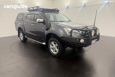 Grey 2017 Isuzu D-MAX Ute Tray LS-U 4X4