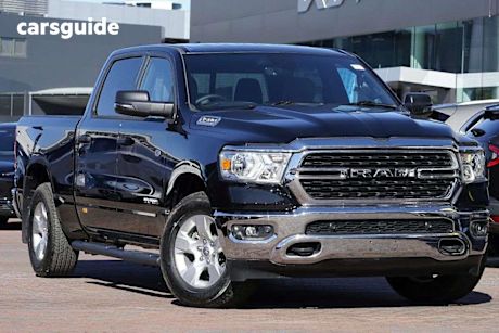 Black 2024 Ram 1500 Ute Tray BIG HORN 4X4