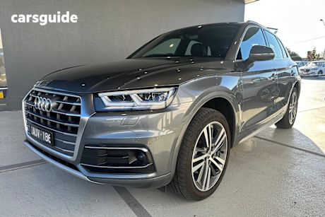 Grey 2018 Audi Q5 Wagon 2.0 Tdi Quattro Sport