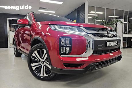 Red 2019 Mitsubishi ASX SUV EXCEED F