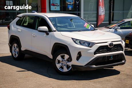 White 2020 Toyota RAV4 Wagon Gxl (2Wd)