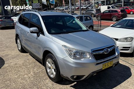 Silver 2013 Subaru Forester Wagon 2.0D Premium