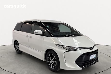 White 2018 Toyota Estima OtherCar AERAS PREMIUM WELCAB